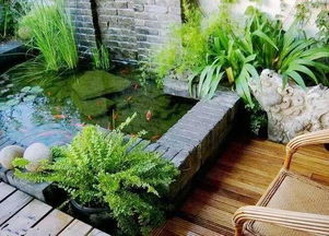 小空间庭院也能做水景